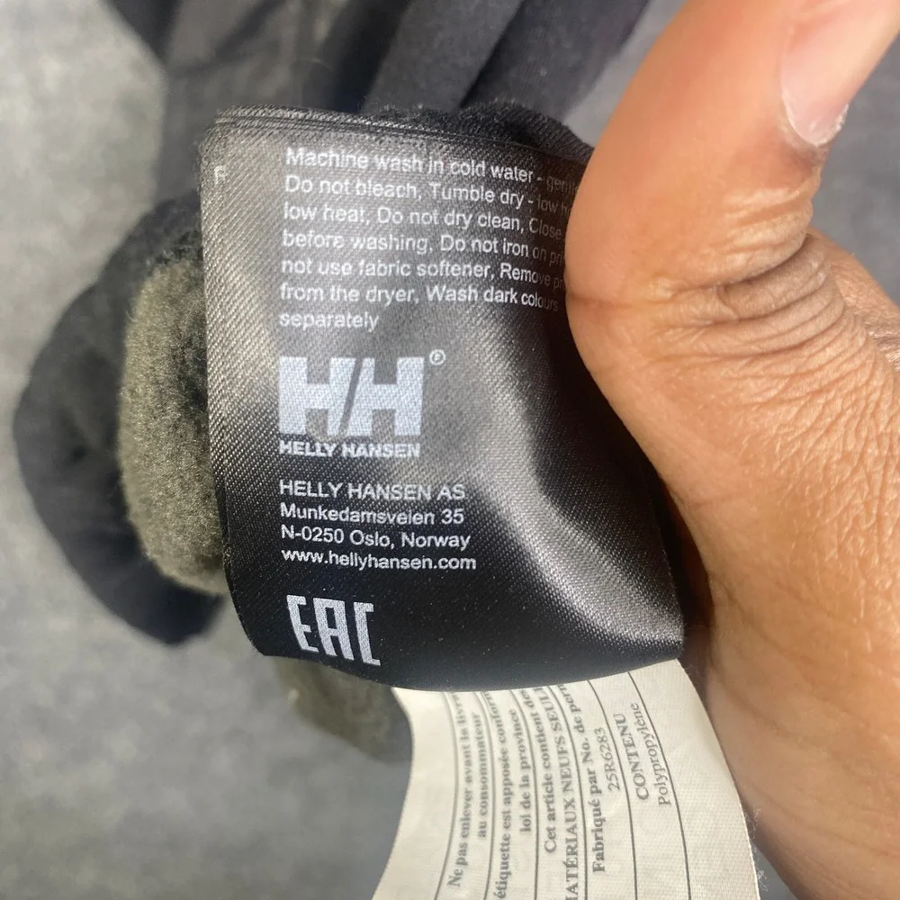 Helly Hansen Lifaloft Hybrid Insulated Jacket Black Womens Small Hooded Zip Up - Picture 9 of 10